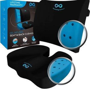 Everlasting Comfort Seat and Lumbar Support Pillow